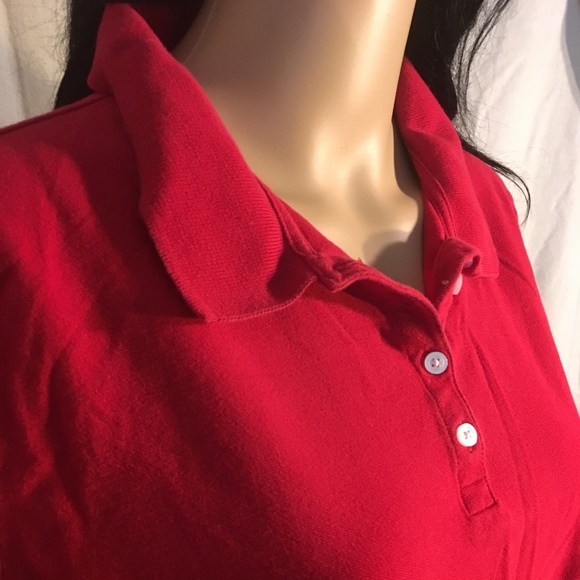 Woman's Red Polo size XXL by Lee Riders EUC - Picture 2 of 2